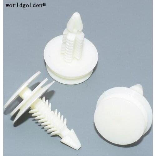 Worldgolden 100pcs auto fasteners Trim Panel Retainer for GM 10285935