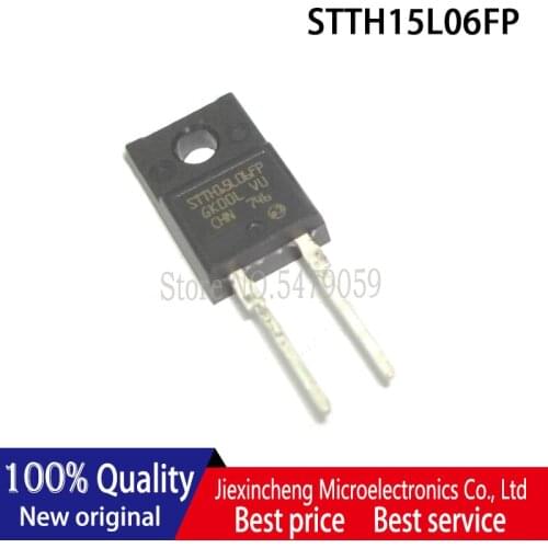 10PCS STTH15L06FP 600V 16A STTH15L06 TO220F New original