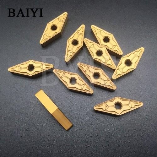 10pcs VNMG160404 TM LF9011/VNMG160408 TM LF9011/VNMG160412 TM LF9011 Continuous cutting Carbide inserts For steel