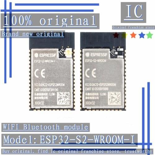 100% Brand new original 1PCS-5PCS ESP32-S2-WROOM-I (4MB) Single-core 32-bit Wi-Fi MCU module wireless module