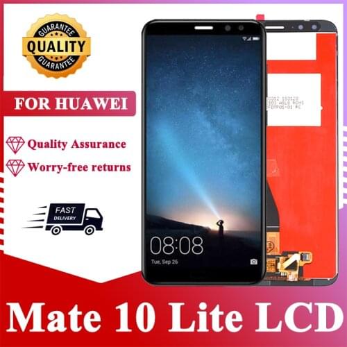 5.9" Original Display for Huawei Mate 10 Lite Nova 2i LCD Touch Screen with Frame For Huawei Mate 10 Lite LCD Display RNE-L21
