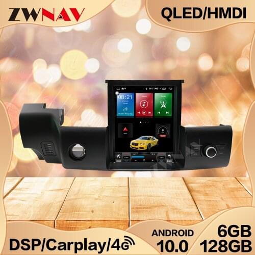 6+128G Tesla Screen For Land Rover Range Rover 2010 2011 2012 2013 Android 10.0 Unit GPS Auto WiFi Audio Radio Multimedia Stereo