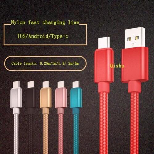 Type C For Samsung S20 S10 Plus Xiaomi USB Cable Fast Charging Wire Cord Charger Mobile Phone Mirco PC 3m 2M 1m mini laptop