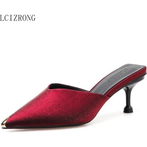 Женские туфли с каблуком-рюмочкой LCIZRONG China At AliExpress