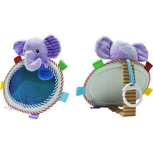 Cartoon Baby Car Rear View Mirror Adjustable Kids Safety Seat Viewing Rearview Mirrors Cars Decorations