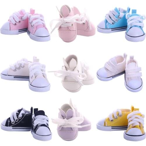 1/6 Bjd Doll Shoes For BJD 5 Cm Doll Canvas Shoes Cute Rabbit Shoes Mini Shoes Handmade DIY For Our Generation Girl`s Toy
