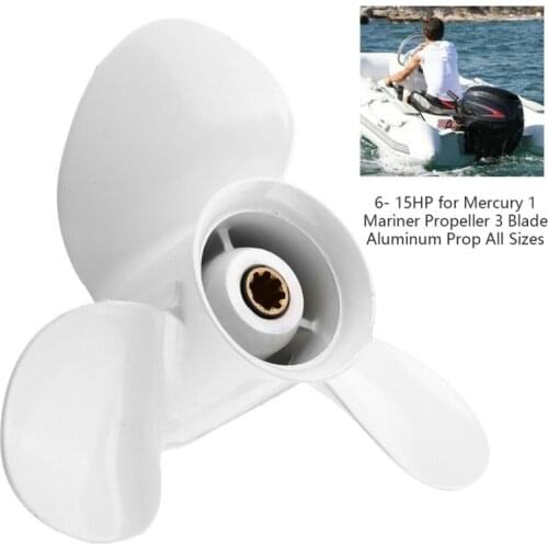 9 1/4X11 for Yamaha 8 Tooth Spine Aluminium Propeller Propellers 15Hp High Quality Propellers 9.9 Hp Propellers Boat Accessories