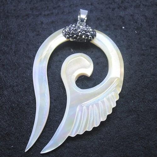 Shell pendant carving shell new arrivals top fashion diy jewelry findings 4 designs good for your making necklace pendants