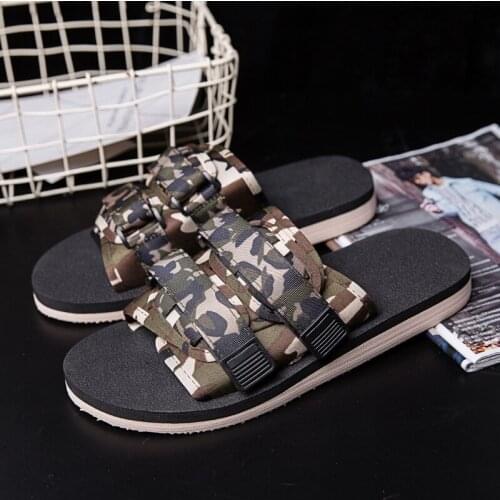 Unisex sandals 2020 summer shoes beach zapatillas de casa hombre calidad sea designer slippers camouflage 39 mens slides outdoor