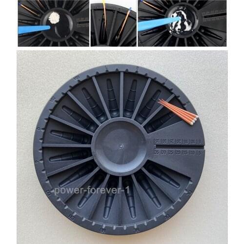 Dental Plate Gutta Percha Paper Points Disinfection Sterilization Gauge Bowl