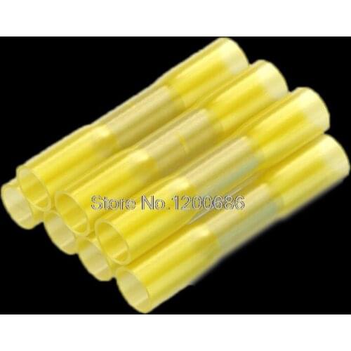 BHT0.5 Waterproof Marine Automotive Connectors BHT5 Heat Shrink Butt Connectors for 22-20 AWG Splice butt Heat Shrink Tube