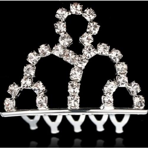 Z 2017 Popular beautiful and trendy bride & cute little girl suitable for the crown hair ornaments is your best choice2