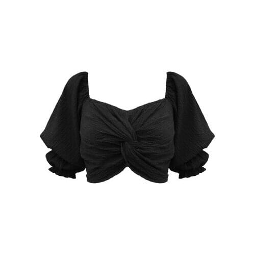 Gothic Girls Black Short Sleeve Summer T-shirt Women Square Collar Lace Mesh Slim Crop Tops Sexy Punk Women Pullover Shirts