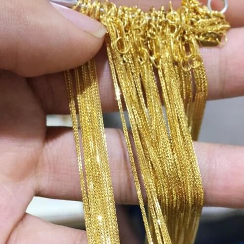 100% -gold chain. 0.9 g-2 g