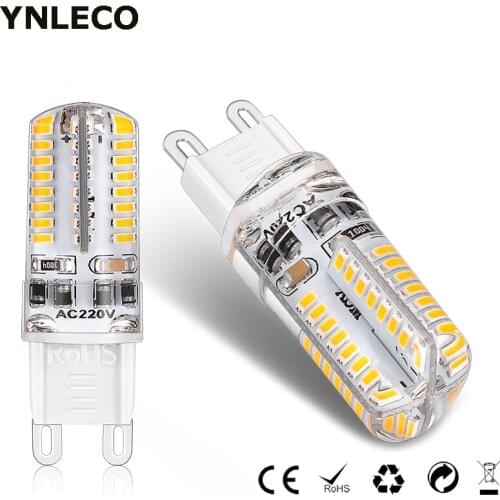 6pcs 10pcs G9 LED Lamp 220V 110V 3W Dimmable LED G9 Bulb 360 degree 3014SMD 64LED Replace 20W Halogen Light 3000K 4000K 6000K