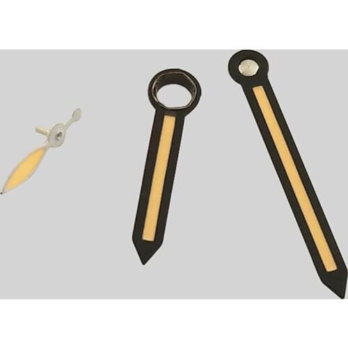 Black Rim Orange Watch Hands For ETA 6497 6498 For S*l ST3600 3620 series Movement Watch Repair Parts Accessories