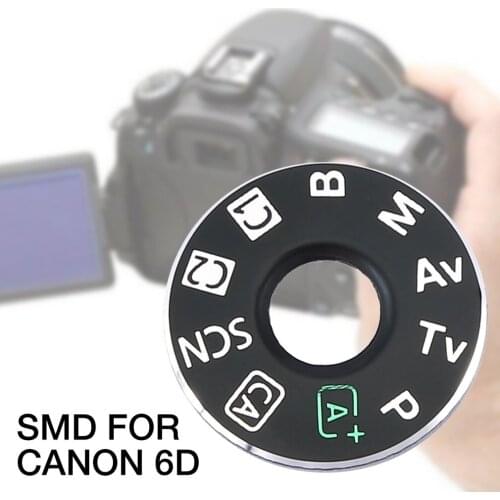 For Canon 5D3 70D 6D mode dial pad turntable patch, tag plate nameplate Camera repair parts
