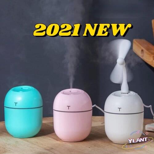 200ML Mini Ultrasonic Air Humidifier Romantic Light USB Essential Oil Diffuser Car Purifier Aroma Anion Mist Maker With LED Lamp