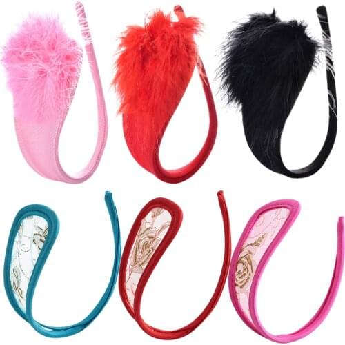 Нижнее белье для секса Sexy See-Through Lingerie Women Erotic C Thongs Underwear Invisible Underwear G-Strings Traceless Crotch