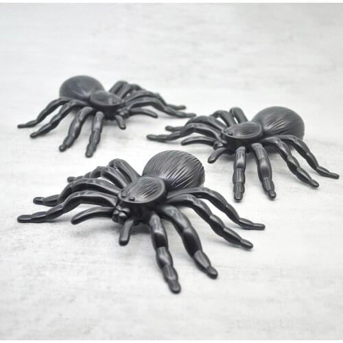 New funny scary prank spider haunted house bar party decoration supplies simulation whole y toy Halloween decoration