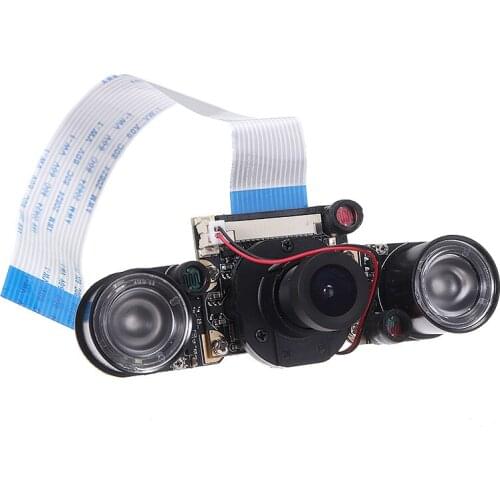 Pohiks 1pc High Quality Camera Module Universal 1080P Video Cameras With Infrared LED Board For R-aspberry 2B 3B 4B