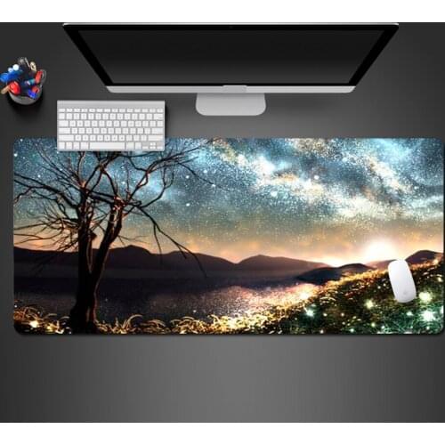 Popular Modern Creative Star Tree Game Mouse Pad Advanced Cool Natural Rubber Washable Pad Unique Style Computer Player Mousepad