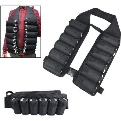 Portable Outdoor Waist Beer Belt Wine Beverage Holder Bags Travel Vest With 12 Pocket For Camping Hiking Climbing Outdoor Sports