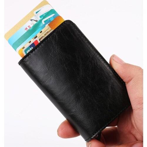 Anti-theft Anti-magnetic Wallet Card Box Aluminum Card Bag Card Clip
