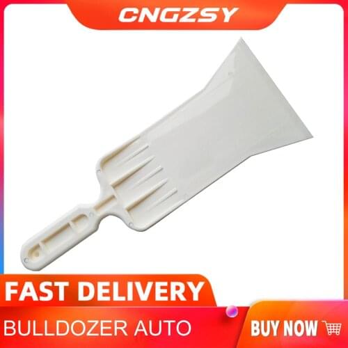 Long Handle Bulldozer Squeegee For Front Windshield Foil Film Wrapping Tools Car Window Snow Ice Scrubber Tint Tools B12