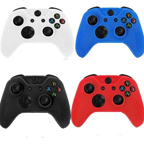 50pcs silicone case Soft Gamepad Rubber Protective Skin Case Cover For Microsoft Xbox one Xbox One X Xbox One Slim Controller