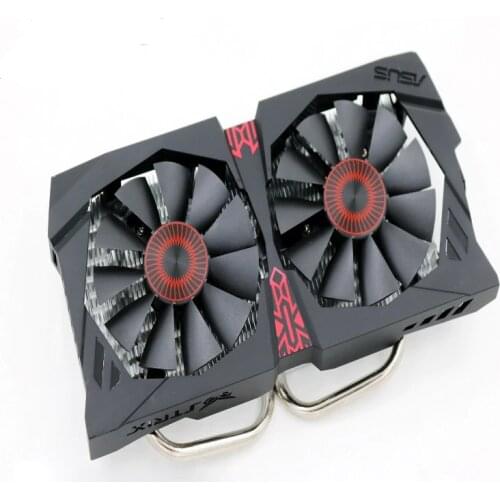 New for ASUS GTX 750ti cooling fan heatsink radiator cooling fan gtx950 graphics card