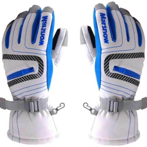 Winter waterproof and warm snowboard ski gloves mens and womens childrens ski gloves breathable air various sizes
