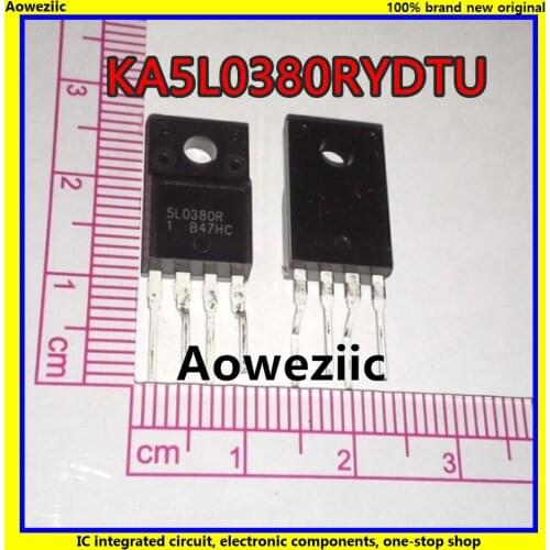 5Pcs/Lot KA5L0380RYDTU KA5L0380R 5L0380R TO220F-4 3A/800V 50KHz Power Switch New Original Product