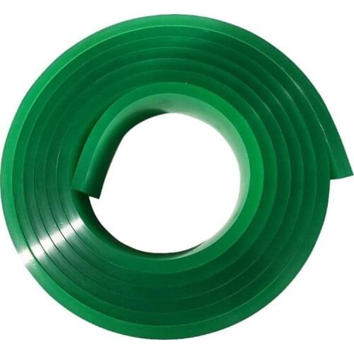50*9*500mm Green Color Strips 75 Durometer Silk Screen Squeegee Stips Scraper Low Price High Quality
