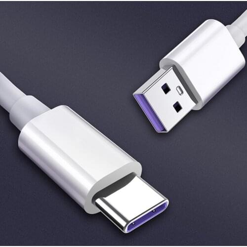 5A Type C To USB-C Mobile Phone Fast Charging Cable for Samsung Galaxy S20 Plus Huawei One Plus LeEco Charger Cable Accessories