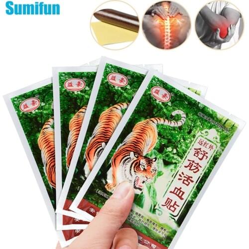 8pcs Tiger Balm Plaster Herbal Patches Pain Relief Ointment Rheumatoid Joint Ache 100% Original Arthritis Muscle Massage C291