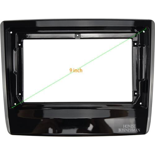 9 INCH Car Audio Frame GPS Navigation Fascia Panel Car dvd Plastic Frame Fascia is suitable for 2020 ISUZU D MAX