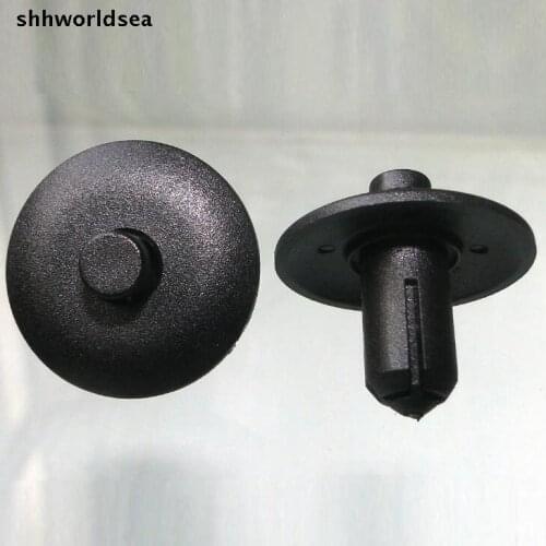 Shhworldsea auto clip fasteners for Water tank on guard Before the bar to protect the board button for AUDI Q3 Q5