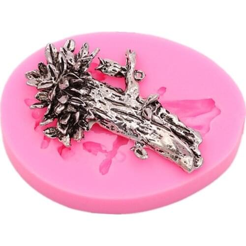 Trees Frozen Cakes Silicone Molds Handmade Chocolate Crafts Molds Cakes Desserts Decorative Molds DIY Bakery Baking Tools new