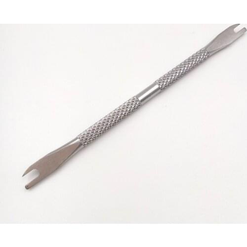 Double-side Leather Pitching Modeling Line Pen Edge Crimping Leather Craft Tools Carving Nail Sewing Tool