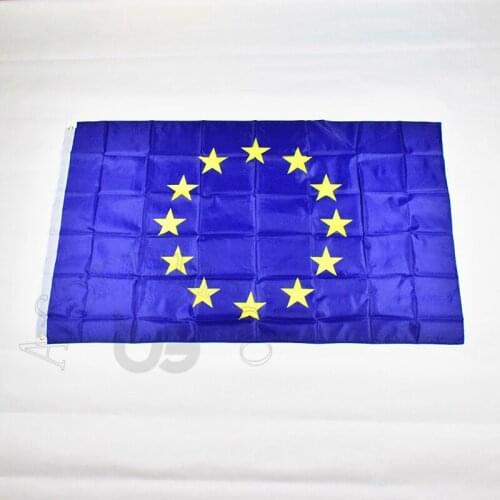 EU European 90*150cm Union flag Banner 3x5 Foot Hanging Home Decoration flag