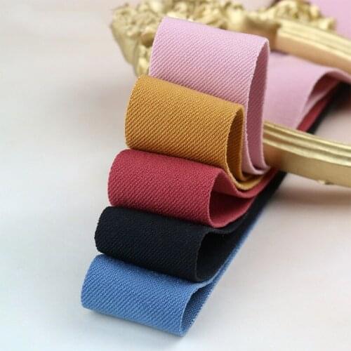 Kewgarden 1.5" 1" 5/8" DIY Bowknot Hair Accessories Riband Twill Fabric Layering Cloth Composite Ribbon Handmade Tape 10 Meter