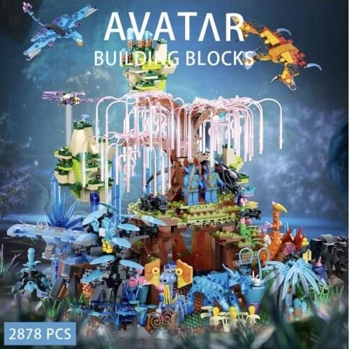 New Ideas Avatar Diy The Illuminated World Of Pandora Fictional Universe Building Block Kit Brick Toy For Children Birthday Gift