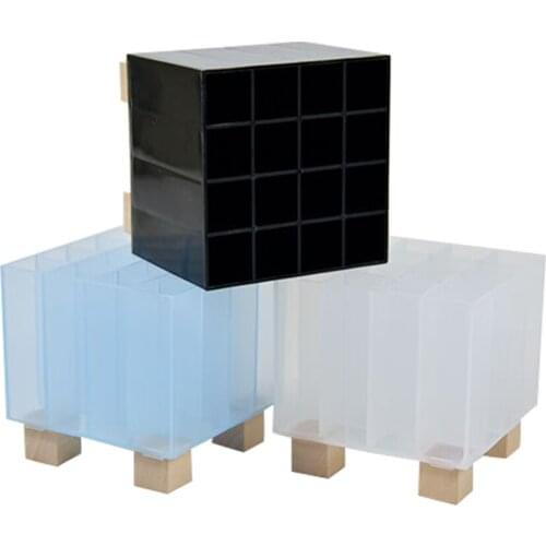 Multi-Grid Pen Holder Desktop Organizer Storage Box Pencil Rack Table Stand for School Office Stationery