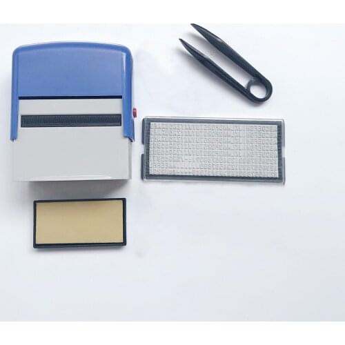 DIY Custom Ink Seal Set Dial Seal Assortment Seal Movable Type Monogram Seal