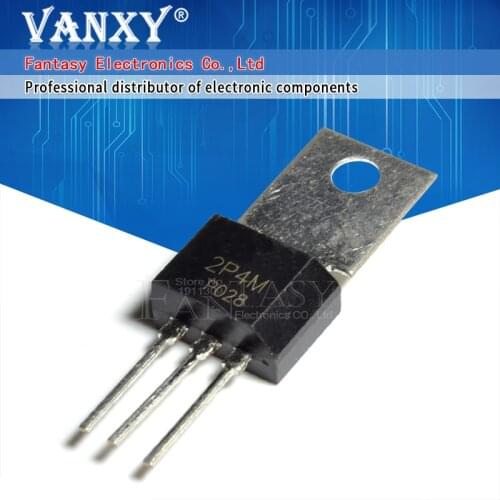 10PCS 2P4M TO-202 TO202 way SCR thyristors 2A 500V new and original