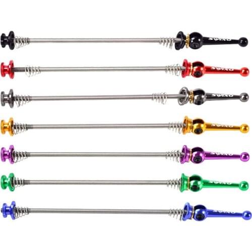 Titanium Quick Release Skewers Bicycle Spare Parts Bike Skewers Mountain Bike Quick Release Lever MTB Parts 100/135MM Wheel Hub