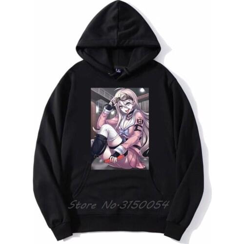 New Danganronpa V3 Killing Harmony Gefertigte Bedruckte Hoodie Men Hoodies Sweatshirt Casual Funny Hooded Coats Jackets Harajuku