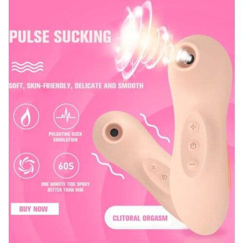 G spot Clitoral Stimulation Sucking Vibrator 10 Modes Vibration Oral Licking Nipple Clitoris Simulator Rechargeable Erotic Sex