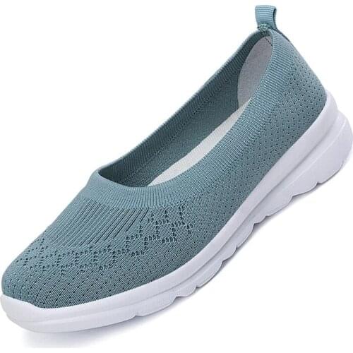 2020 Women Sneakers Fashion Socks Shoes Casual White Sneakers Summer knitted Vulcanized Shoes Women Trainers Tenis Feminino